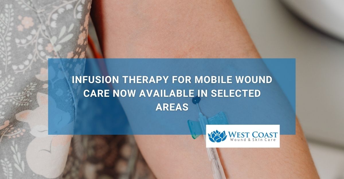 Infusion Therapy for Mobile Wound Care Now Available in Selected Areas